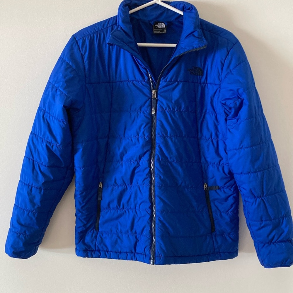 The North Face Blue Puffer Jacket for Kids